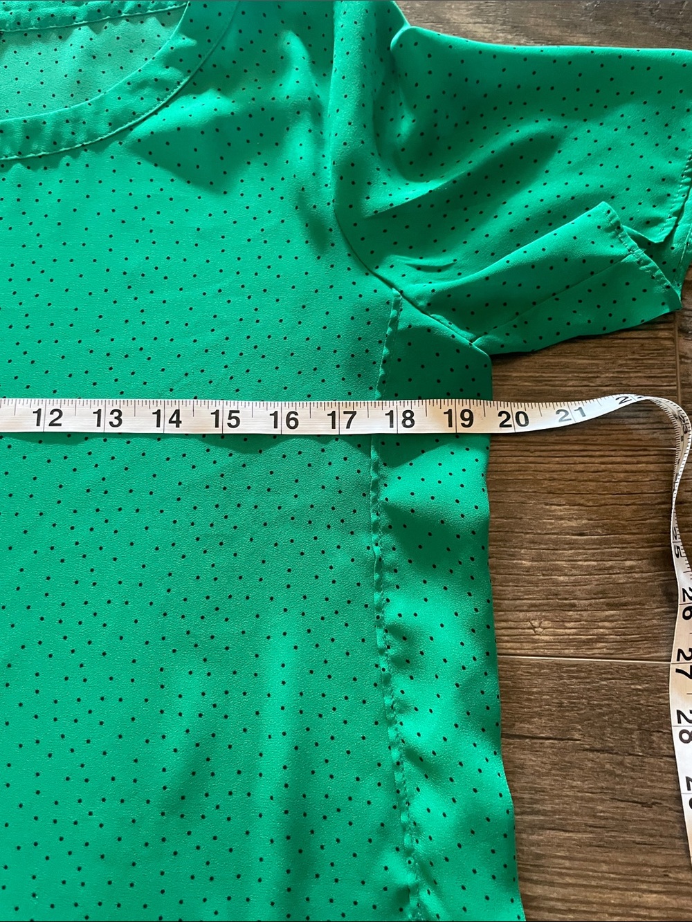 Banana Republic Green Short Sleeve Blouse Size Small - Picture 8 of 8